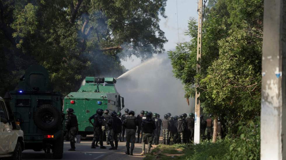 Avant les résultats de la présidentielle, une manifestation de l'opposition réprimée au Cameroun Avant les résultats de la présidentielle, une manifestation de l'opposition réprimée au Cameroun