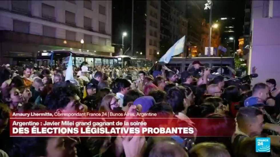 En Argentine, Javier Milei et son parti triomphent aux législatives de mi-mandat En Argentine, Javier Milei et son parti triomphent aux législatives de mi-mandat