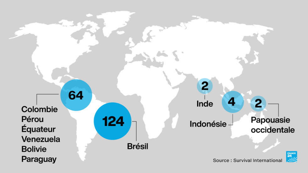Ces dangers mortels qui pèsent sur l'avenir des 200 peuples non contactés Ces dangers mortels qui pèsent sur l'avenir des 200 peuples non contactés