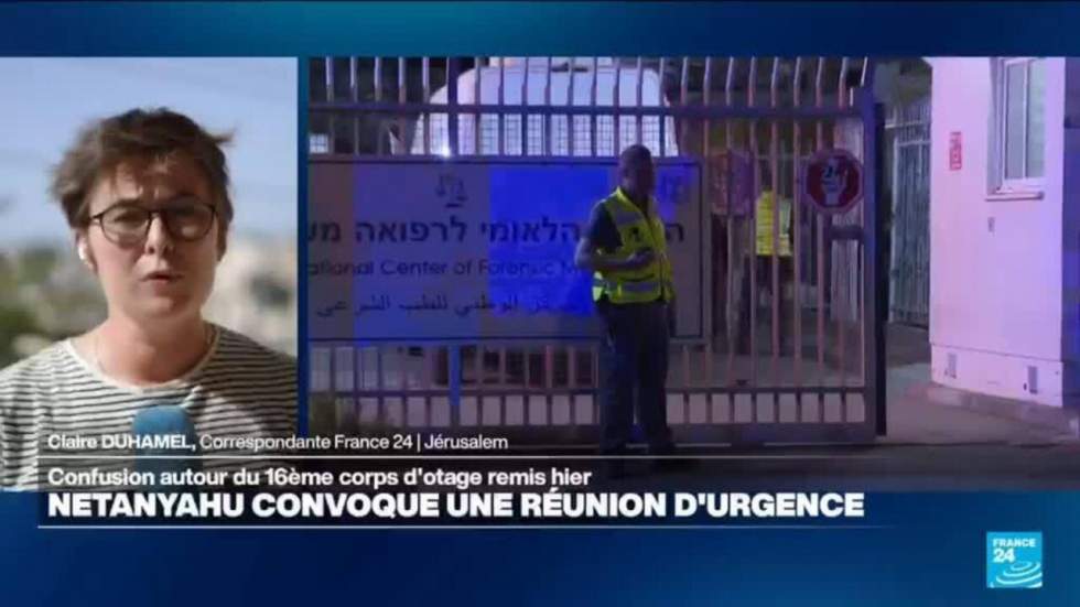 Gaza : la dernière restitution de dépouille d'otage met le cessez-le-feu en péril, selon Israël Gaza : la dernière restitution de dépouille d'otage met le cessez-le-feu en péril, selon Israël