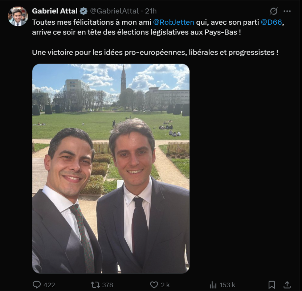 Intello, ex-athlète... Qui est Rob Jetten, favori pour devenir Premier ministre aux Pays-Bas ? Intello, ex-athlète... Qui est Rob Jetten, favori pour devenir Premier ministre aux Pays-Bas ?