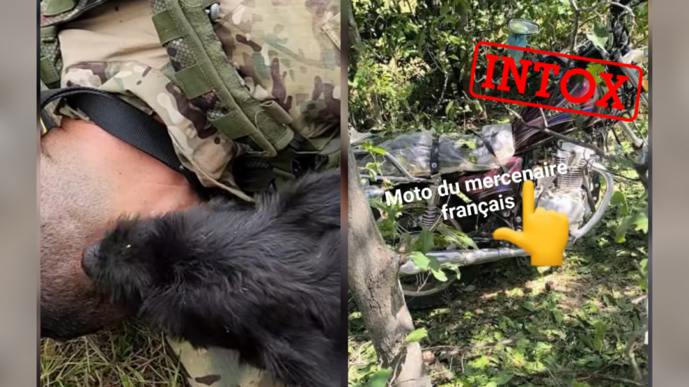 Sahel : non, ces photos ne montrent pas un mercenaire français tué au Mali Sahel : non, ces photos ne montrent pas un mercenaire français tué au Mali