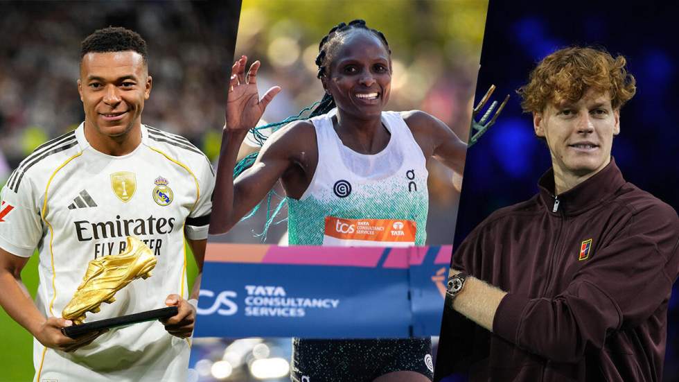 Mbappé en forme, Obiri reine de New York, Sinner de nouveau numéro un : les infos sport du week-end Mbappé en forme, Obiri reine de New York, Sinner de nouveau numéro un : les infos sport du week-end