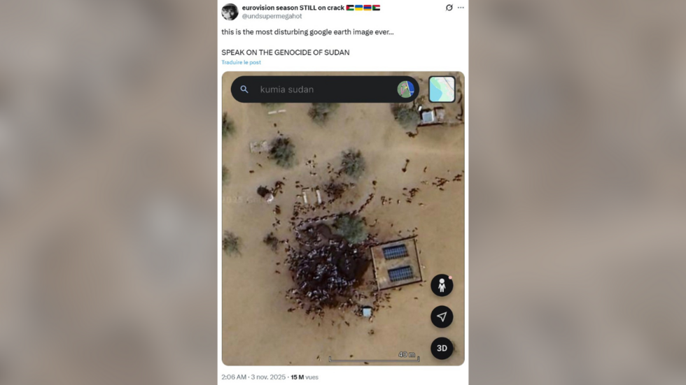 Une image "troublante" d'exactions ? Comment une vue satellite du Soudan a été mal interprétée