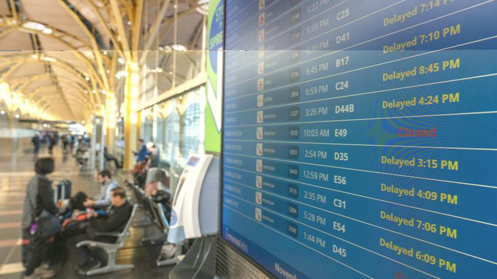 Shutdown aux États-Unis : la paralysie budgétaire va provoquer l'annulation de milliers de vols