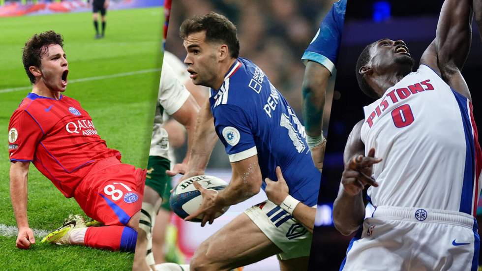 Le PSG se fait peur à Lyon, le record de Penaud, les Pistons impériaux : les infos sport du week-end