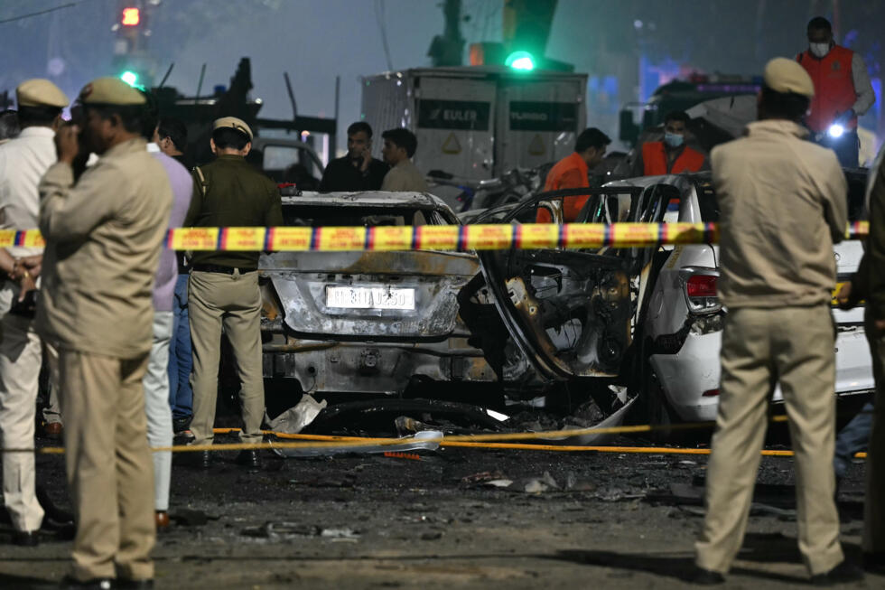 Inde : au moins huit morts dans l'explosion d'une voiture en plein centre de New Delhi