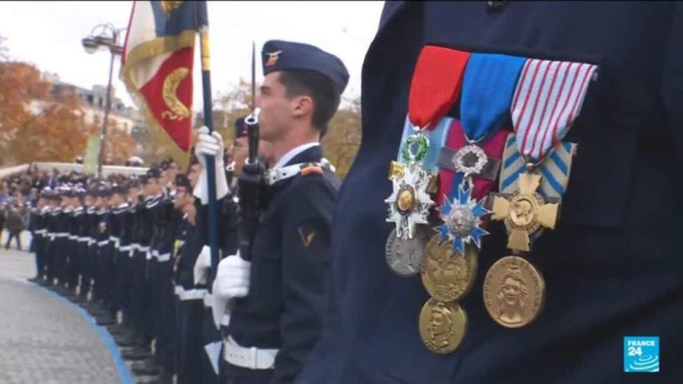 11-Novembre : Emmanuel Macron honore les incorporés de force dans l'armée allemande