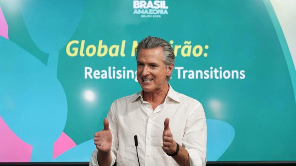 COP30 : le gouverneur de Californie Gavin Newsom s'en prend à Donald Trump