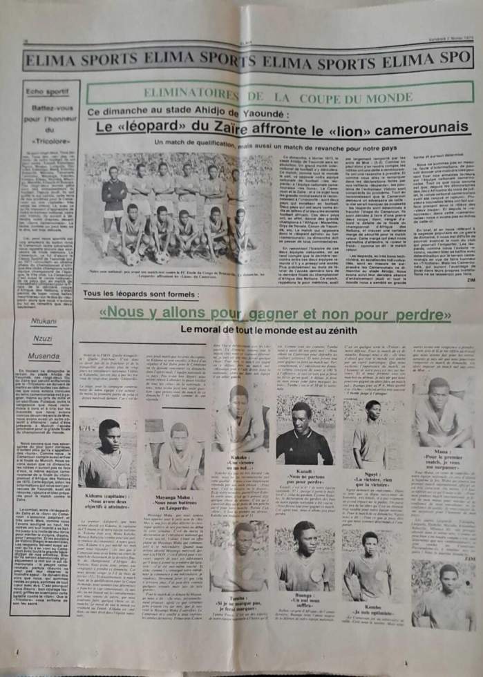 Cameroun – RD Congo : 5 matches historiques entre les Léopards et les Lions dans la quête du Mondial