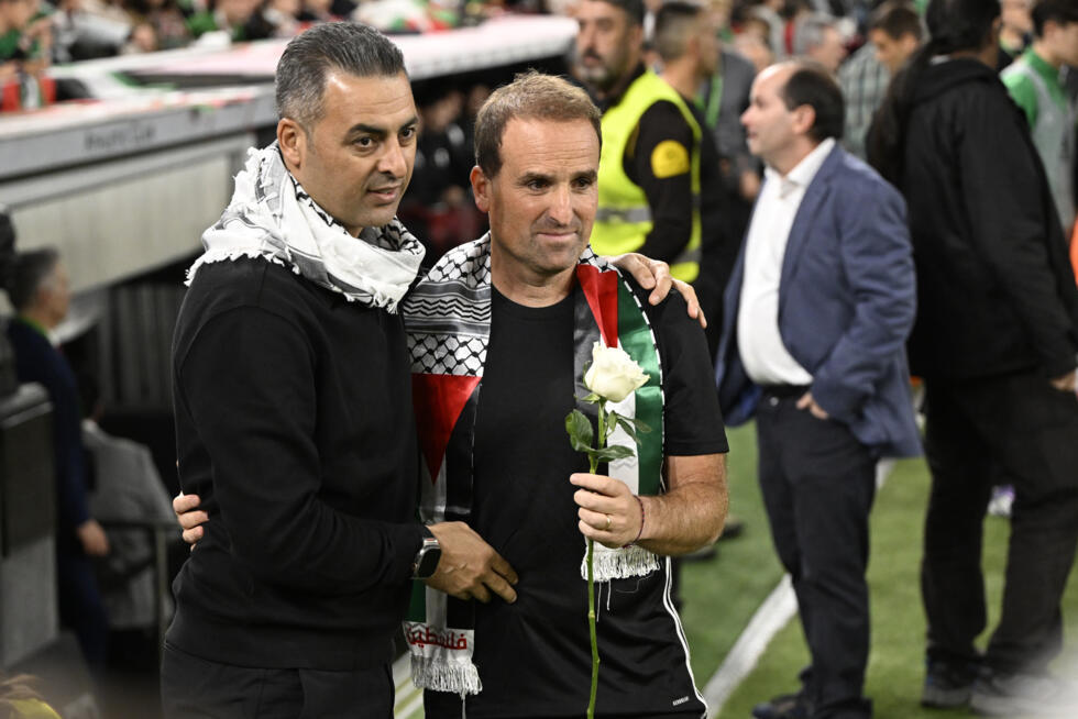 Football : un match amical Palestine - Pays basque pour la paix à Bilbao Football : un match amical Palestine - Pays basque pour la paix à Bilbao