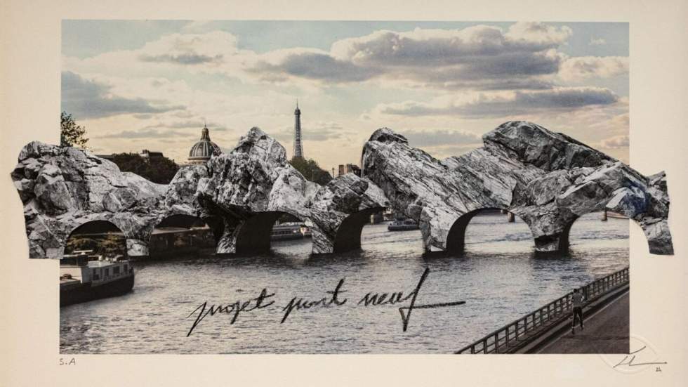 L'instant + : à Paris, l'artiste JR va transformer le Pont-Neuf en "caverne"