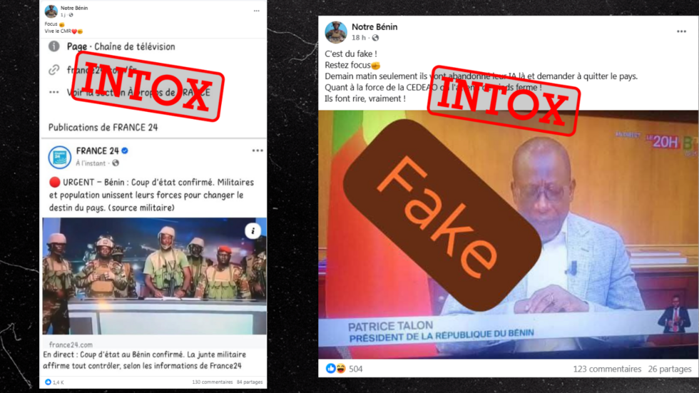 Bénin : une journée d'intox des putschistes sur un coup d'État manqué