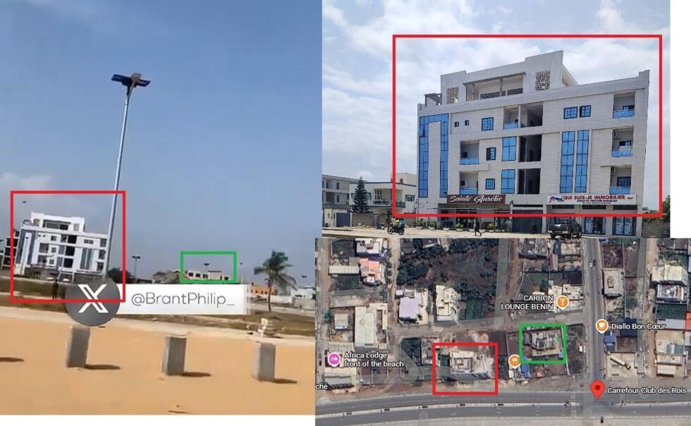 Bénin : les images de l'intervention du Nigeria contre les putschistes Bénin : les images de l'intervention du Nigeria contre les putschistes