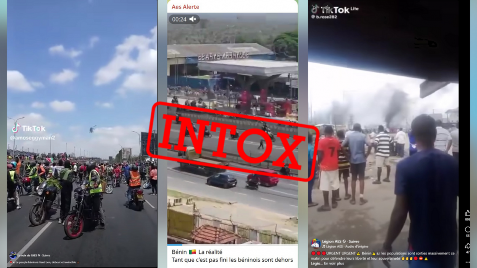 Bénin : ces comptes pro-AES qui soutiennent la tentative de coup d'Etat à coup d'intox Bénin : ces comptes pro-AES qui soutiennent la tentative de coup d'Etat à coup d'intox