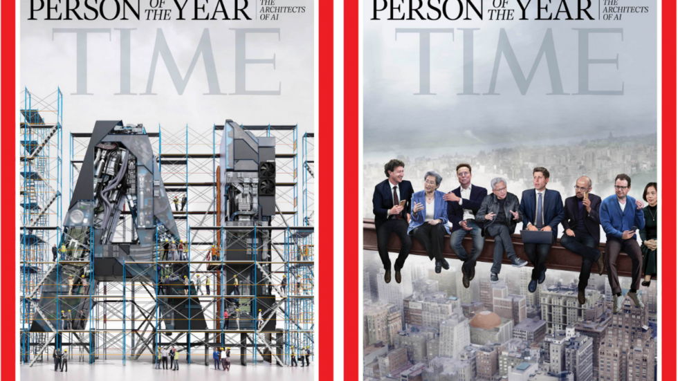 Le magazine Time a désigné les "architectes de l'IA" comme les personnalités de l'année Le magazine Time a désigné les "architectes de l'IA" comme les personnalités de l'année