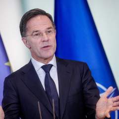 Les alliés sont "la prochaine cible de la Russie" affirme Mark Rutte, secrétaire général de l'Otan