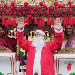 En images : Irak, Ukraine, Kenya, Australie... Noël sous toutes ses formes à travers le monde