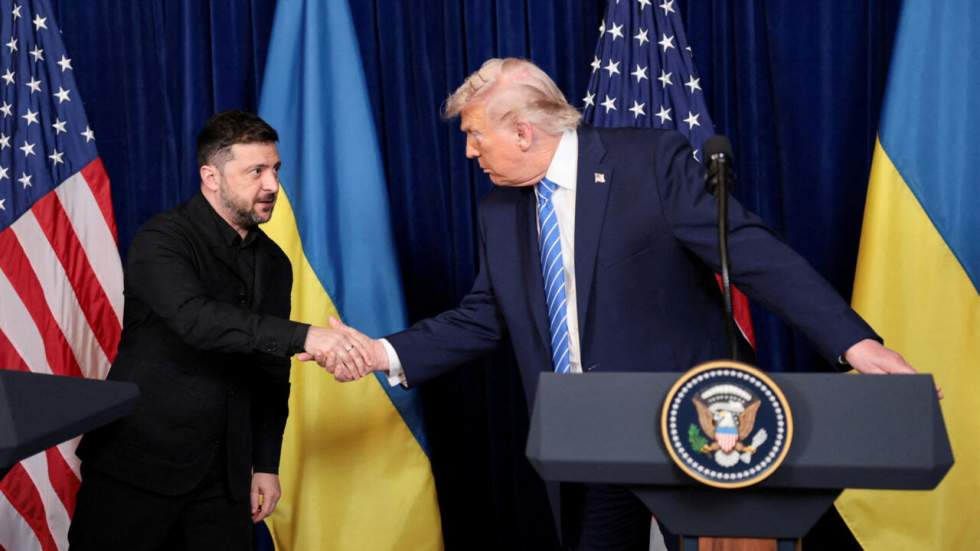 Un accord de paix en Ukraine "très proche", assure Trump après une rencontre avec Zelensky