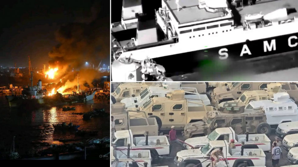 Des véhicules militaires, des propriétaires émiratis… Que sait-on des bateaux bombardés au Yémen ?