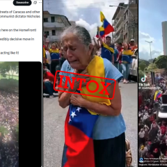 Venezuela : le vrai du faux sur les images de manifestation à Caracas
