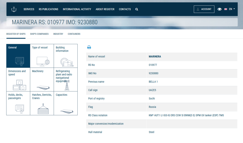 Pétrolier Marinera saisi par Washington : ces autres bateaux qui ont adopté le drapeau russe
