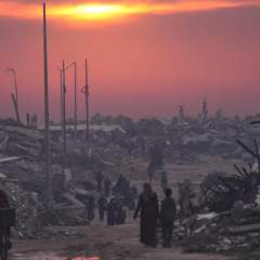 Gaza : des frappes israéliennes font 13 morts dont cinq enfants, selon la Défense civile