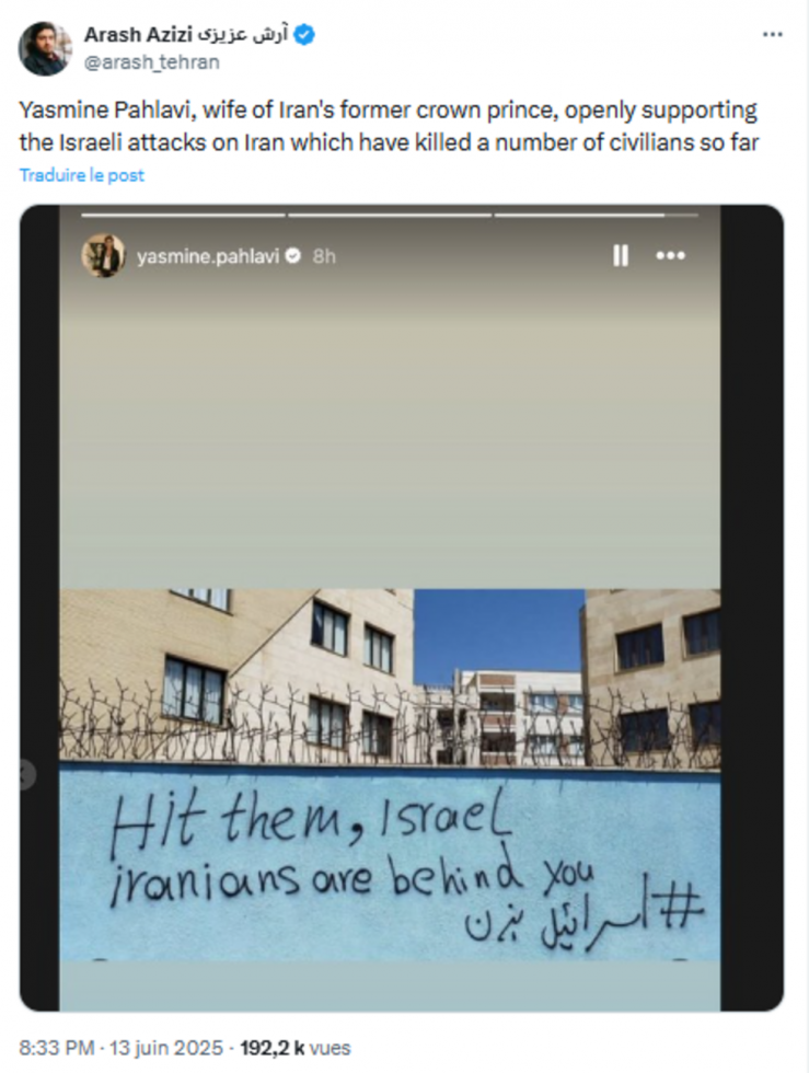 Le fils du Shah, Reza Pahlavi, tente de s'imposer comme alternative au régime iranien