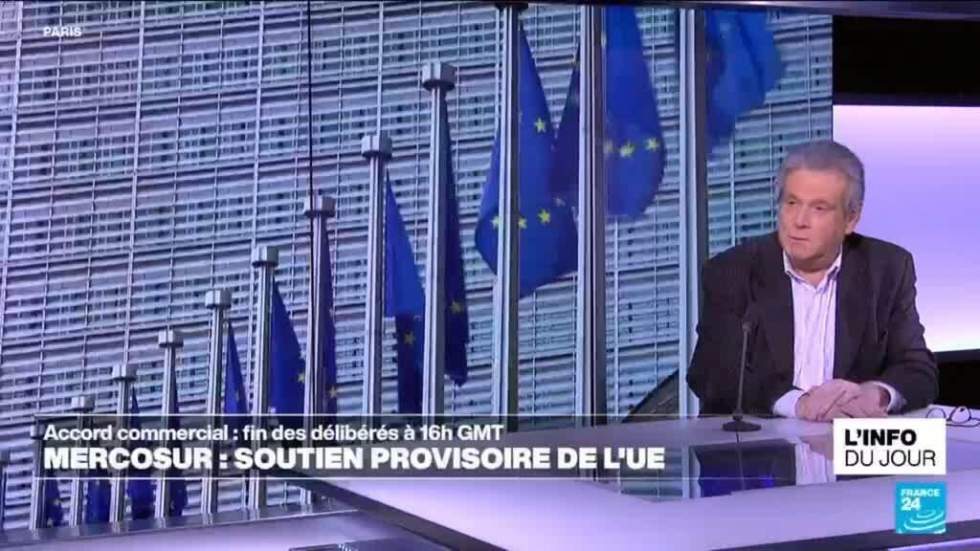 L'Union européenne se prononce en faveur du Mercosur, multiples manifestations d'agriculteurs L'Union européenne se prononce en faveur du Mercosur, multiples manifestations d'agriculteurs
