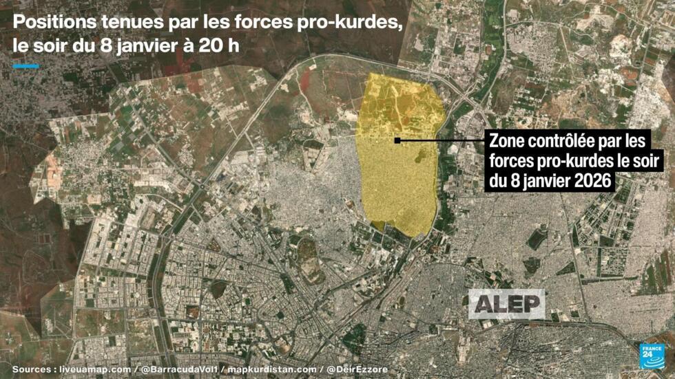 Au cœur des combats à Alep : "des tirs passaient au-dessus de nous"