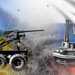 En Ukraine, les drones terrestres, nouvelles stars du champ de bataille ?