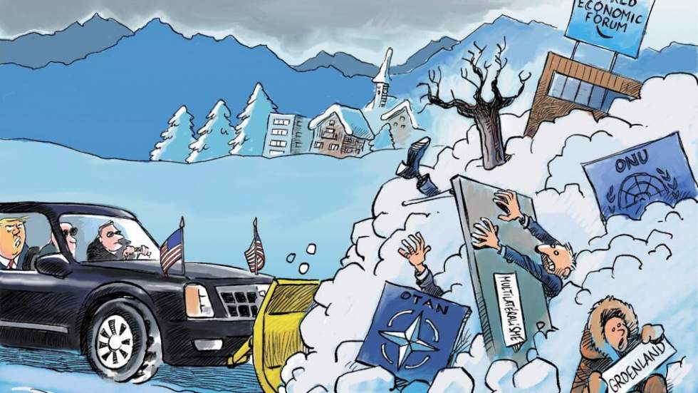 L'actu en dessin : à Davos, un face-à-face tendu entre Trump et les Européens L'actu en dessin : à Davos, un face-à-face tendu entre Trump et les Européens