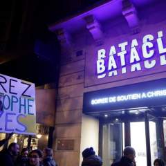 La journée de mobilisation pour Christophe Gleizes se termine en musique au Bataclan
