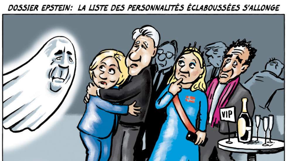 L'actu en dessin : toujours plus de personnalités éclaboussées par l'affaire Epstein
