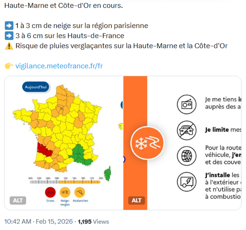 Tempête Nils : la Garonne maintenue en alerte rouge pour crues au moins jusqu'à lundi