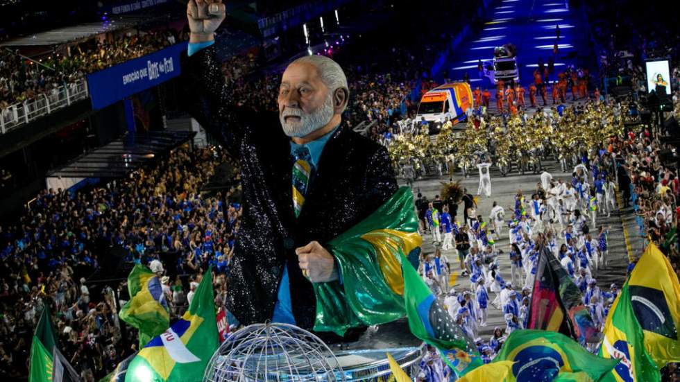 Le carnaval de Rio rend un vibrant hommage au président Lula en pleine année électorale Le carnaval de Rio rend un vibrant hommage au président Lula en pleine année électorale