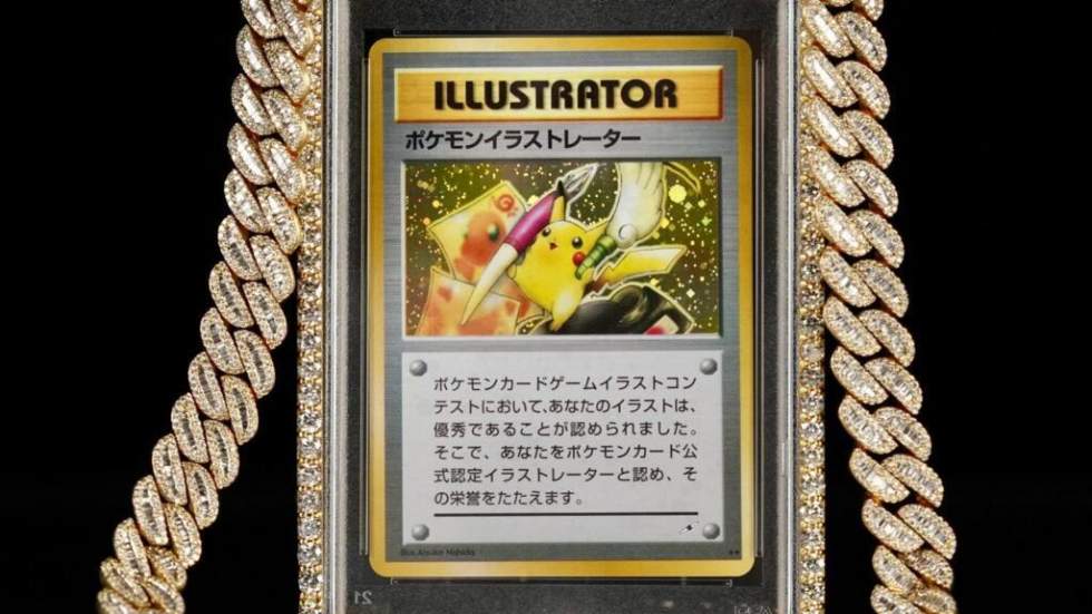Pokémon : une carte rare de Pikachu vendue pour plus de 16 millions de dollars, un record Pokémon : une carte rare de Pikachu vendue pour plus de 16 millions de dollars, un record