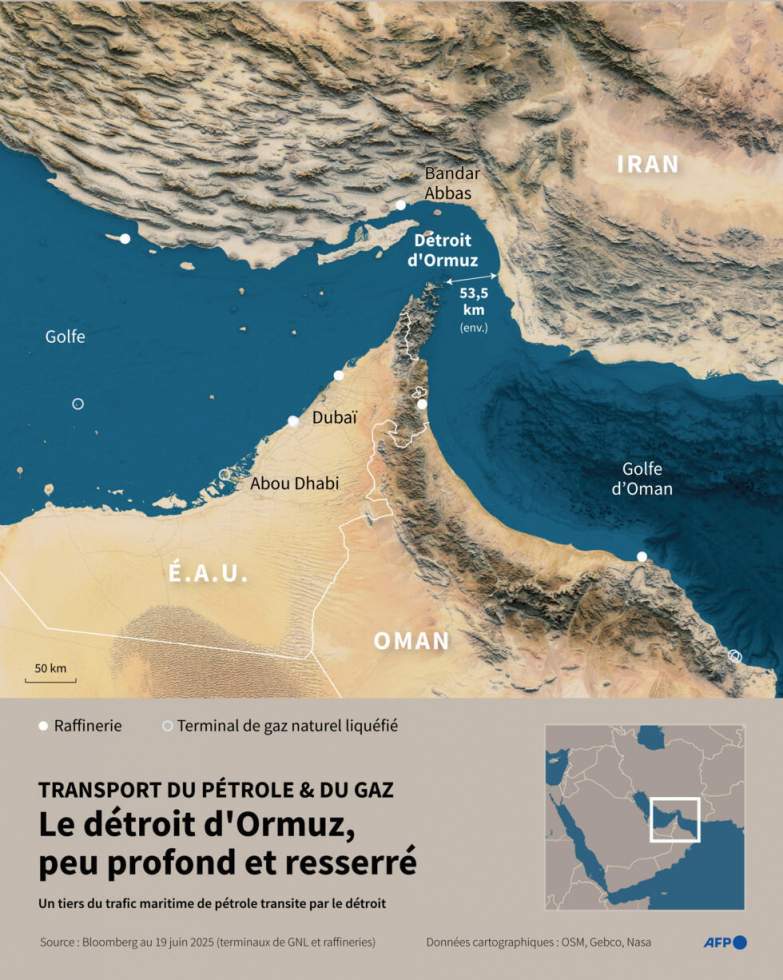 Guerre au Moyen-Orient : dans le détroit d'Ormuz, des pétroliers pris entre deux feux