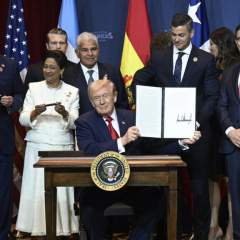 Narcotrafic : Trump lance une coalition pour "éradiquer" les cartels en Amérique latine