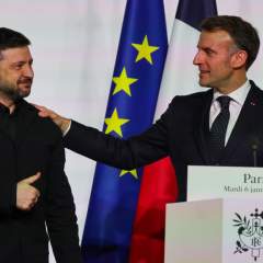 Macron reçoit Zelensky pour empêcher que la guerre en Ukraine soit "éclipsée" par l'Iran