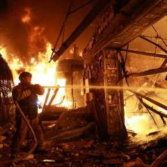 Nouvelles attaques de drones russes sur Kiev, Kharkiv et Zaporijia