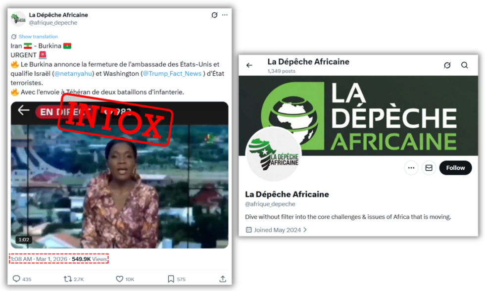 Enquête : comment un réseau de désinformation tente de déstabiliser les pays de l’AES