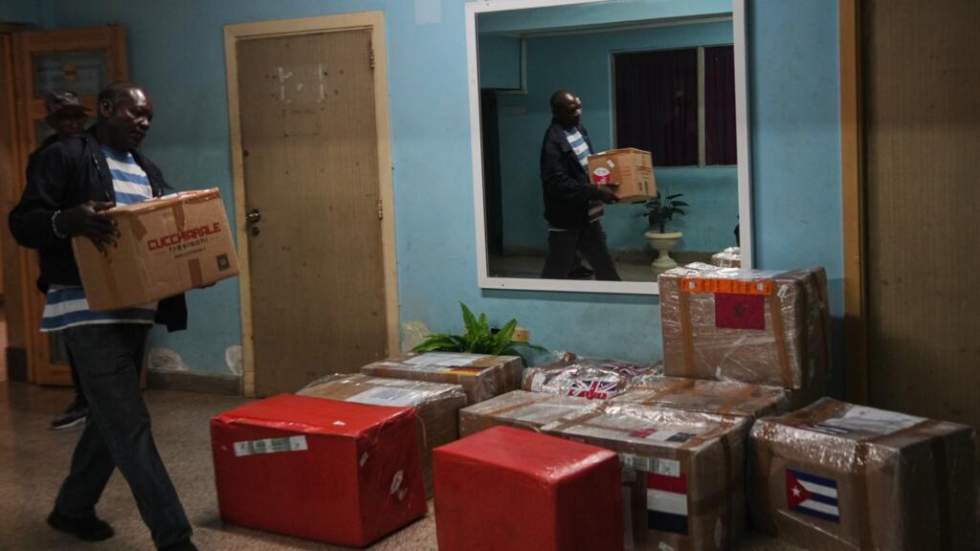 Convoi international à Cuba : première distribution d'aide humanitaire