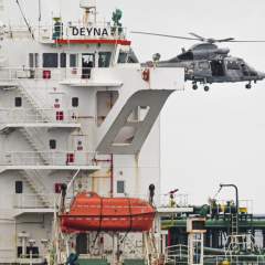 La marine française intercepte un pétrolier-cargo provenant de Russie