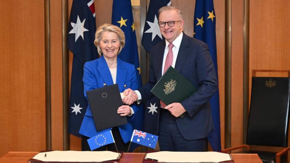 L'Australie et l'Union européenne signent un vaste accord commercial