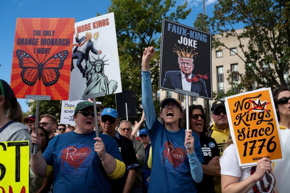 "No Kings" : pour la troisième fois en moins d'un an, l'Amérique appelée à manifester contre Trump