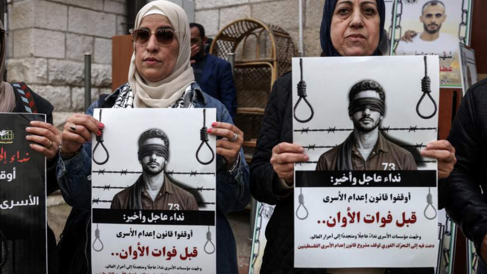 L'UE condamne la loi sur la peine de mort pour les Palestiniens et dénonce un "net recul" d'Israël