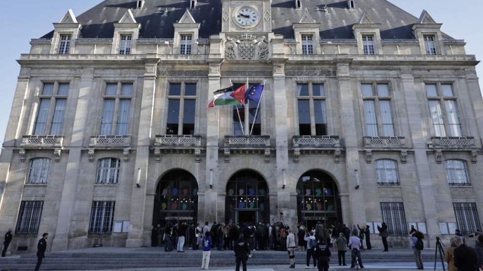 Rassemblement contre le racisme à Saint-Denis à l'initiative du maire Bally Bagayoko