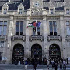Rassemblement contre le racisme à Saint-Denis à l'initiative du maire Bally Bagayoko