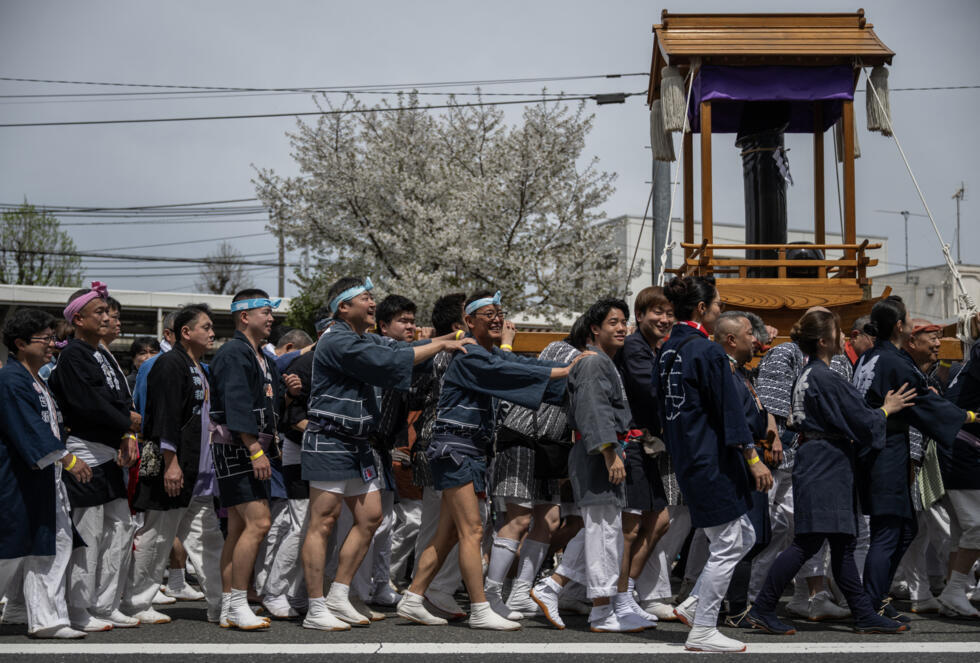 Au Japon, la fertilité célébrée avec des pénis géants